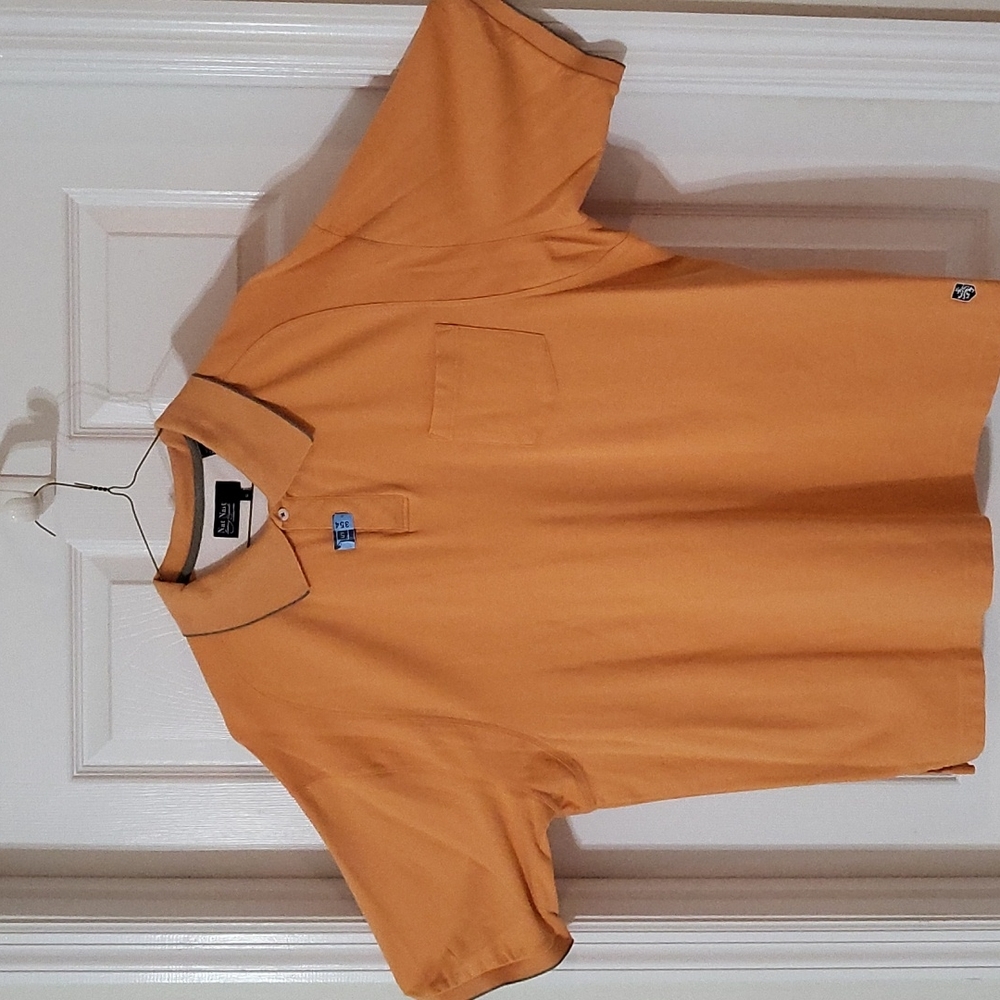 Men's nat nast 2 button short sleeve polo shirt